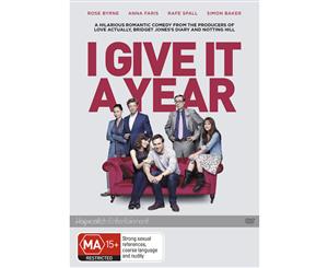 I Give It a Year DVD Region 4