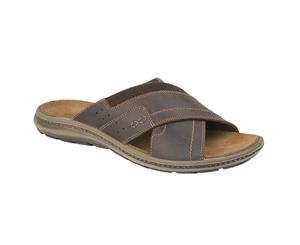 Imac Mens Crossover Mule Sandals (Brown) - DF1599