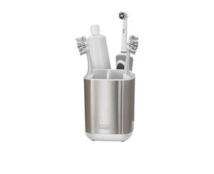 Joseph Joseph EasyStore Steel Toothbrush Caddy White