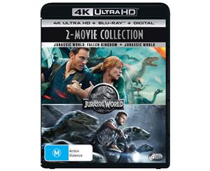 Jurassic World / Jurassic World Fallen Kingdom 4K Ultra HD Blu-ray Digital HD UH