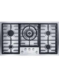 KM 2357 G stainless steel gas cooktop