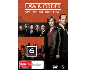 Law and Order Special Victims Unit Season 6 DVD Region 4