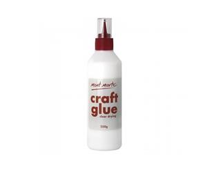 Mont Marte PVA Craft Glue Fine Tip 250g - Use for DIY Slime