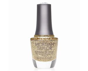 Morgan Taylor Nail Polish Lacquer Enamel Glitter & Gold 15ml