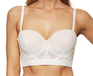 Nancy Ganz Women's Enchant Strapless Bra - Frost