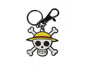 One Piece Skull Luffy Keychain