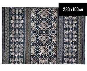 Palais Classic Persian Floral Motif 230x160cm Rug - Dark Blue