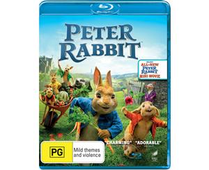 Peter Rabbit with Digital Download Blu-ray Region B