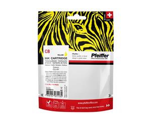 Pfeiffer Ink Cartridge Compatible With Canon Cli-8y Yellow