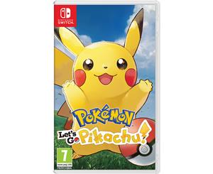 Pokemon Let's Go Pikachu! Nintendo Switch Game