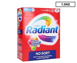 Radiant No Sort Front/Top Loader Laundry Powder 1.5kg