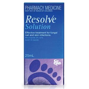 Resolve Anti-Fungal Solution 25Ml