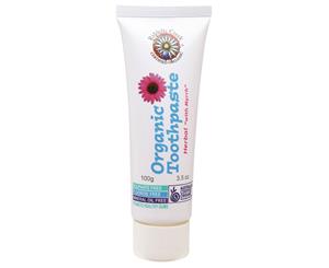 Riddells Creek Natural Organic Toothpaste Herbal With Myrrh Australian Made 100g