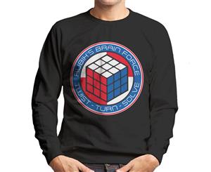 Rubik's Brain Force Men's Sweatshirt - Black