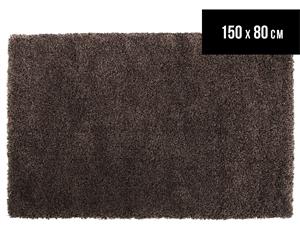 Soft & Plush Matte 150x80cm Shag Rug - Cocoa