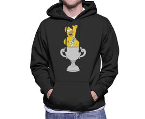 The Simpsons Number 1 Dad Men's Hooded Sweatshirt - Black