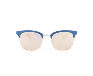 Winkwood - Cobalt Tomcat Sunglasses - Ivory