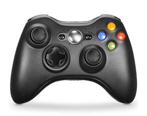 XBOX 360 Style Wireless Controller - Black