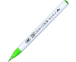 ZIG Kuretake Clean Colour Real Brush Pen 004 Fluorescent Green