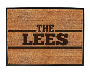 the surname less - Funny Novelty Birthday doormat floor mat floormat