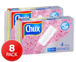 2 x Chux Collections Thin Sponges 4pk