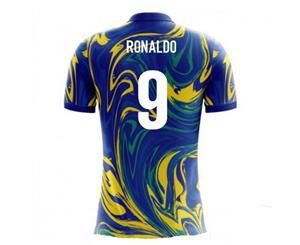 2018-19 Brazil Airo Concept Away Shirt (Ronaldo 9)