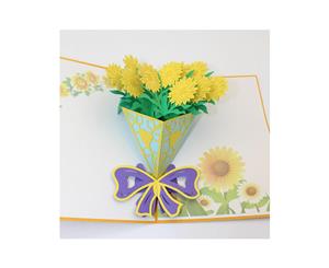 3d Popup Flower Card