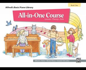 Alfred's Basic All-In-One Course for Children - Book 1  Lesson * Theory * Solo