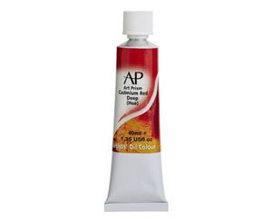 Art Prism Oil Paint 40ml - Cadmium Red Deep