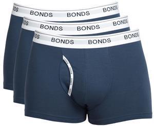 Bonds Men's Guyfront Trunk 3-Pack - Navy