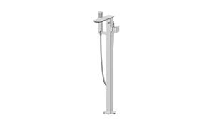 Bravat Phillis Freestanding Bath Mixer - Chrome