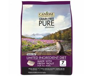 CANIDAE Grain Free PURE Stream Adult Cat - Trout