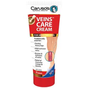 Carusos Natural Health Veins Care Cream 75g