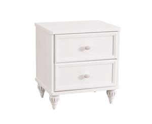 Cilek Romantica White Bedside Table