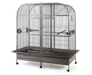 Double Cage with center divider for Bird Parrot Aviary