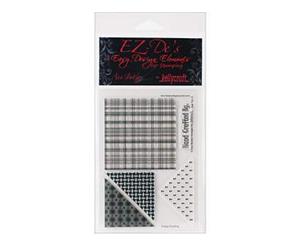 Ez-De's Clear Stamps 4X6 Sheet Star Set A