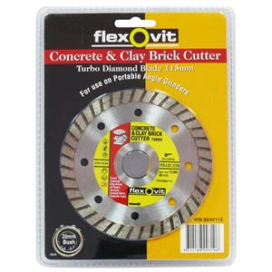 Flexovit 115 x 22mm Concrete And Clay Brick Cutter