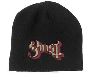 Ghost - Logo Men's Beanie Hat - Black