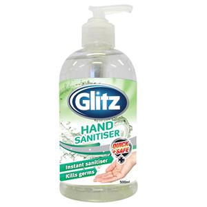 Glitz 500ml Waterless Hand Sanitiser