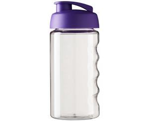 H2o Bop 500Ml Flip Lid Sport Bottle (Transparent/Purple) - PF2852