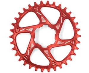 Hope Spiderless Retainer Narrow Wide Chainring Red 32T