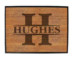 INITIAL-HUGHES - Funny Novelty Birthday doormat floor mat floormat