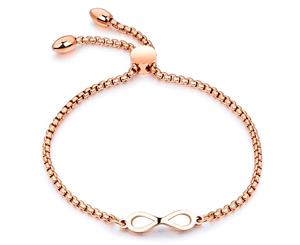 Infinity Bond Bracelet|Rose Gold