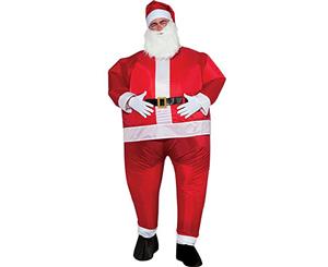 Inflatable Santa Claus Adult Costume