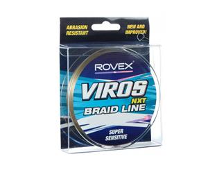 Jarvis Walker Rovex Viros Braid Line 150yd 10lb 0.16mm Chartreuse Fishing Line