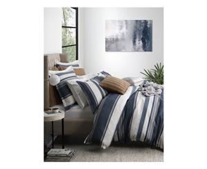 King Size - Laurant Denim Quilt Cover Set by Private Collection