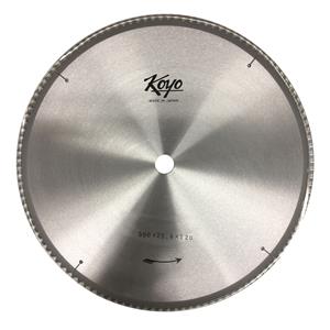 Koyo 380mm 120T 25.4mm Bore Circular Saw Blade For Aluminium Cutting