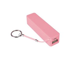 Laser Portable 2200mah Emergency Power Bank Pink x 4Pcs BULK DEAL