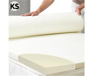 Laura Hill High Density Mattress foam Topper 7cm - King Single