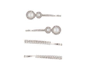 Lovisa Pearly Hair Pin 4 Pack